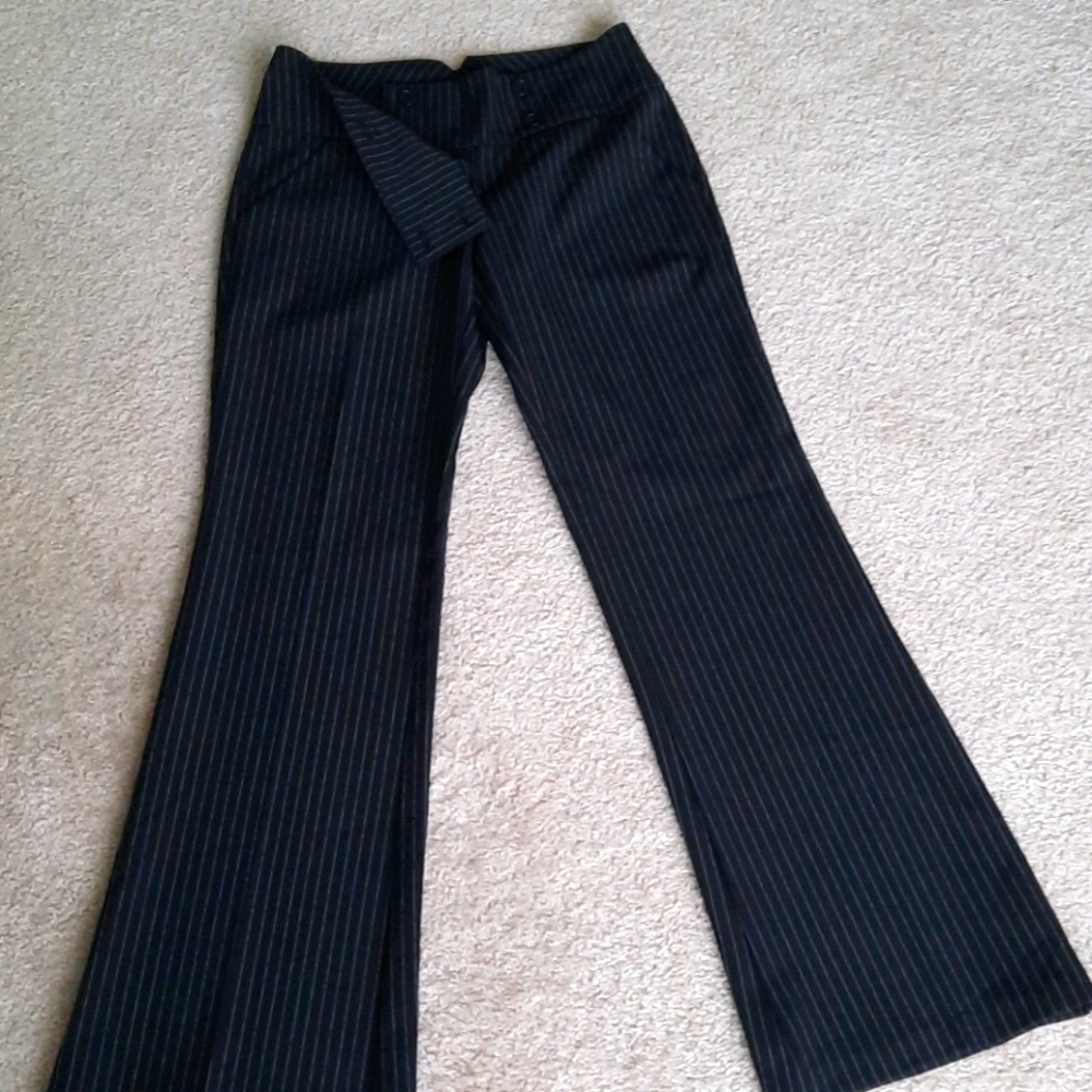 NWOT pinstripe dress pants - wide leg
